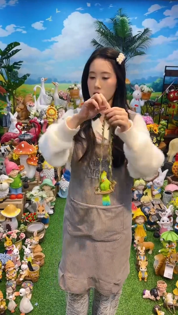 【闪购商品】红陶秋千鹦鹉