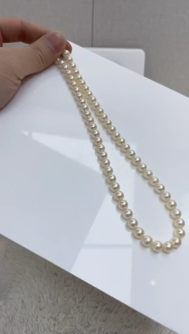 海水珍珠银S925镶嵌颈饰