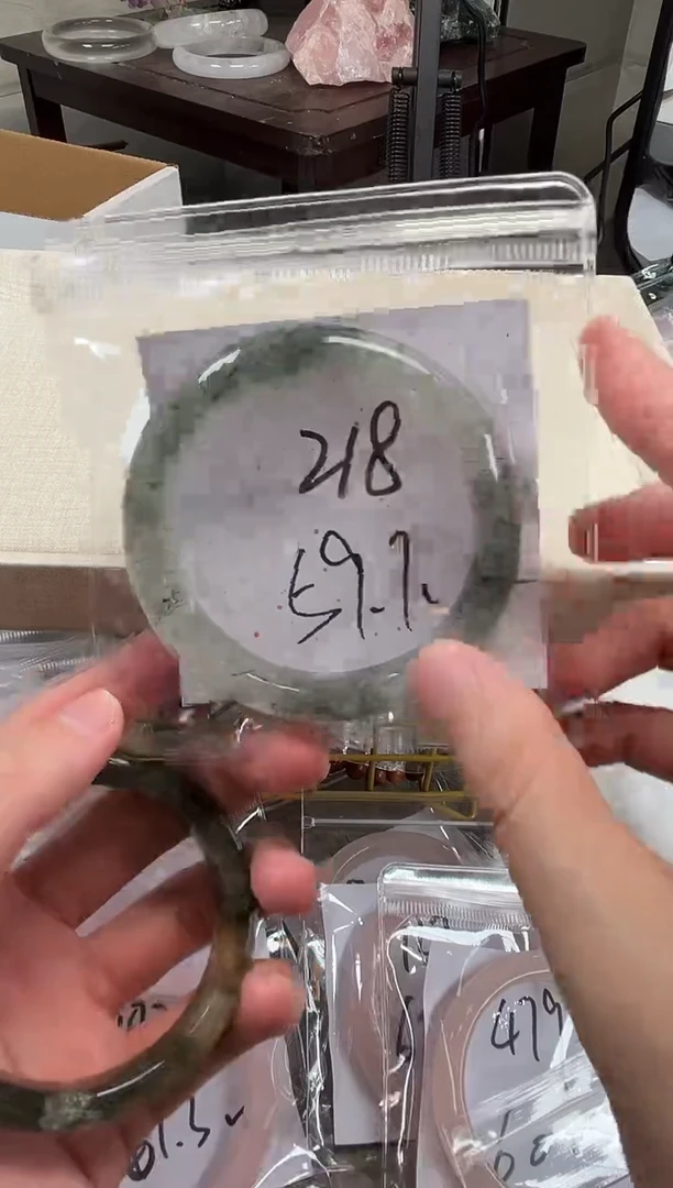 水晶手镯未镶嵌218号福利款默认微瑕