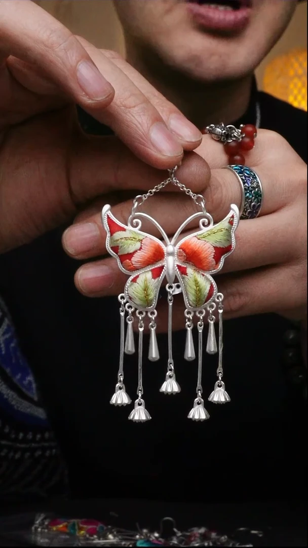 【闪购商品】织绣086高吉文创  直播老绣