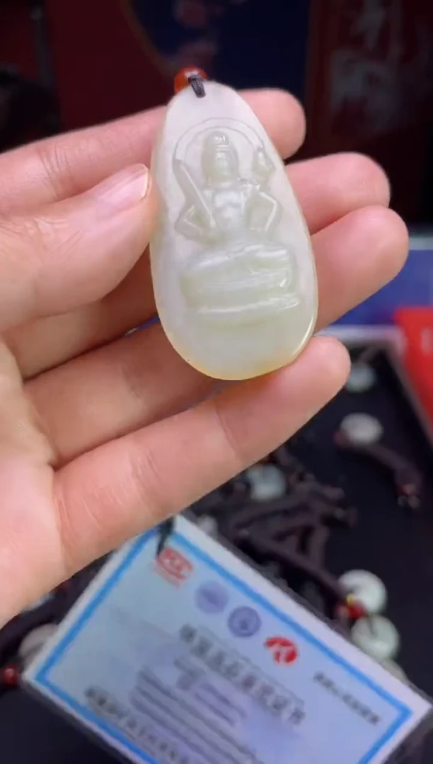 颈饰未镶嵌和田玉123