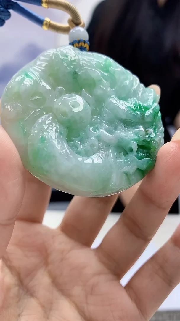 未镶嵌定制翡翠4812xx-毛货挂件22