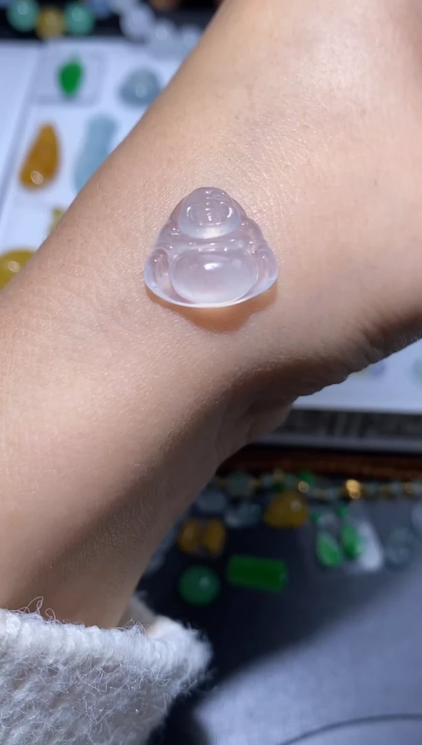 未镶嵌定制翡翠佛公