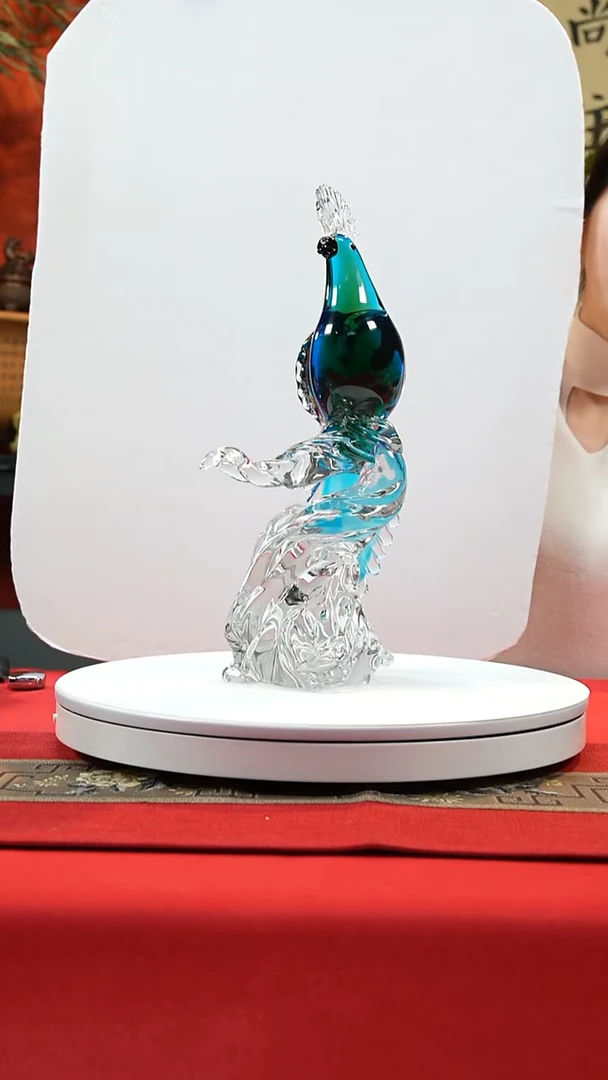 手工艺品琉璃鹦鹉