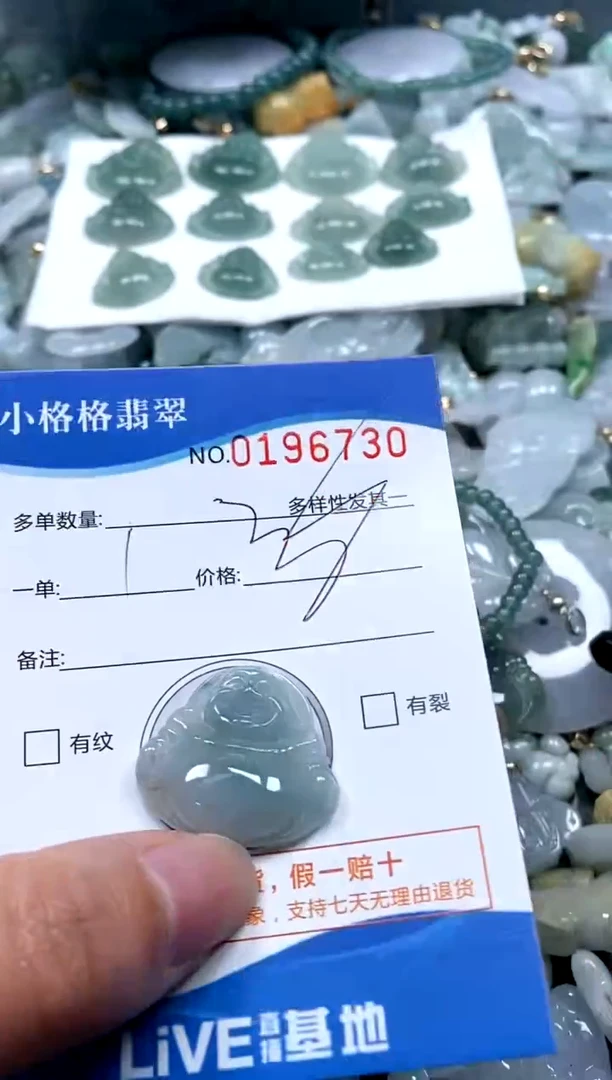 【闪购商品】翡翠颈饰未镶嵌闪购商品0196730