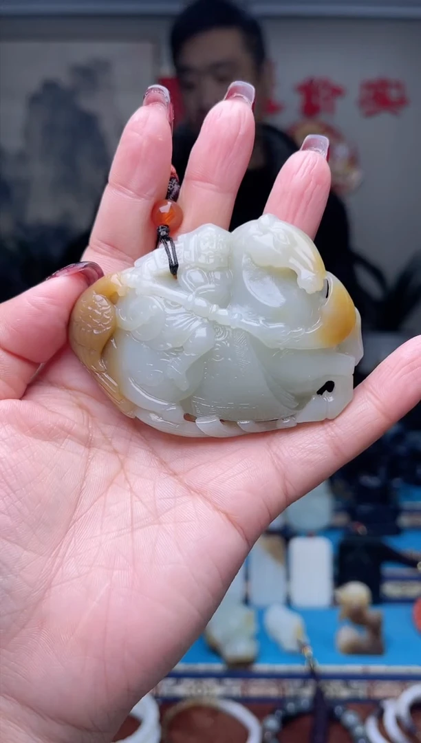 【闪购商品】和田玉挂件未镶嵌1