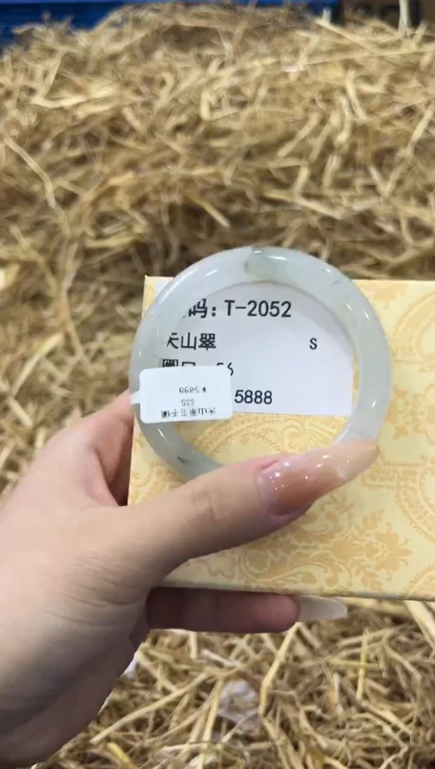 未镶嵌手镯石英质玉T-2052