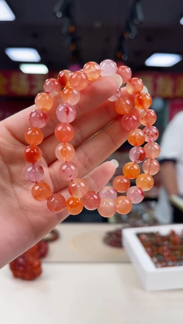 未镶嵌保山手串9+南红玛瑙（多样式发其一）