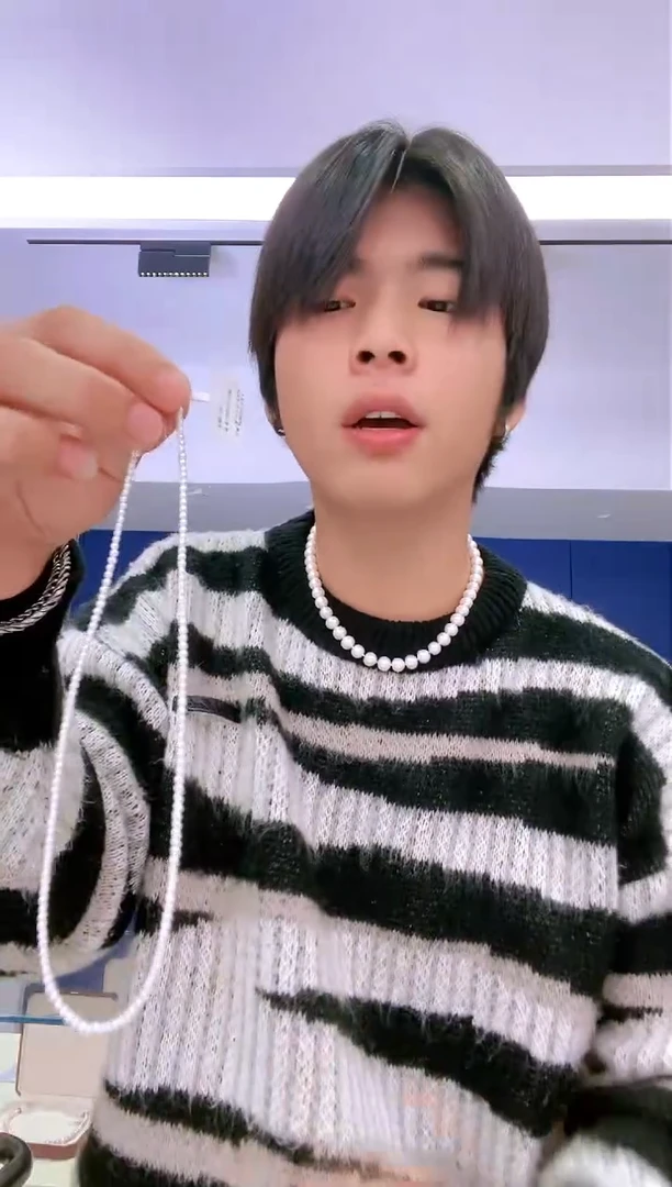 项链未镶嵌淡水珍珠多样性发一