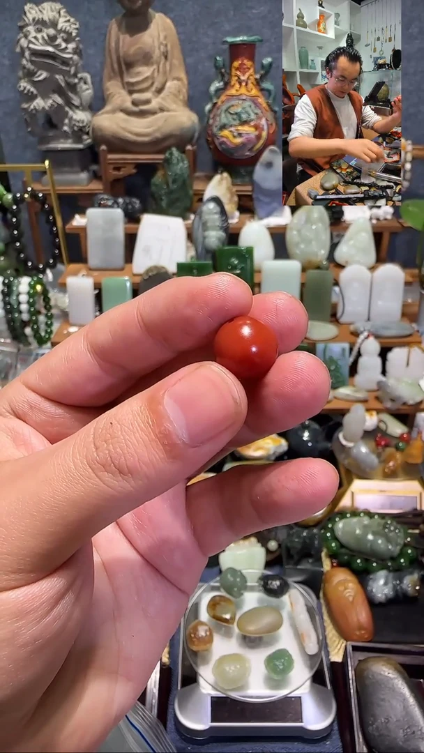 【闪购商品】南红玛瑙颈饰未镶嵌8