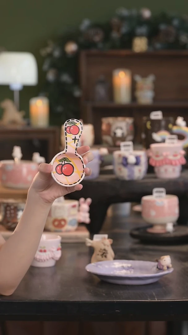 瓷片景德镇原创手作