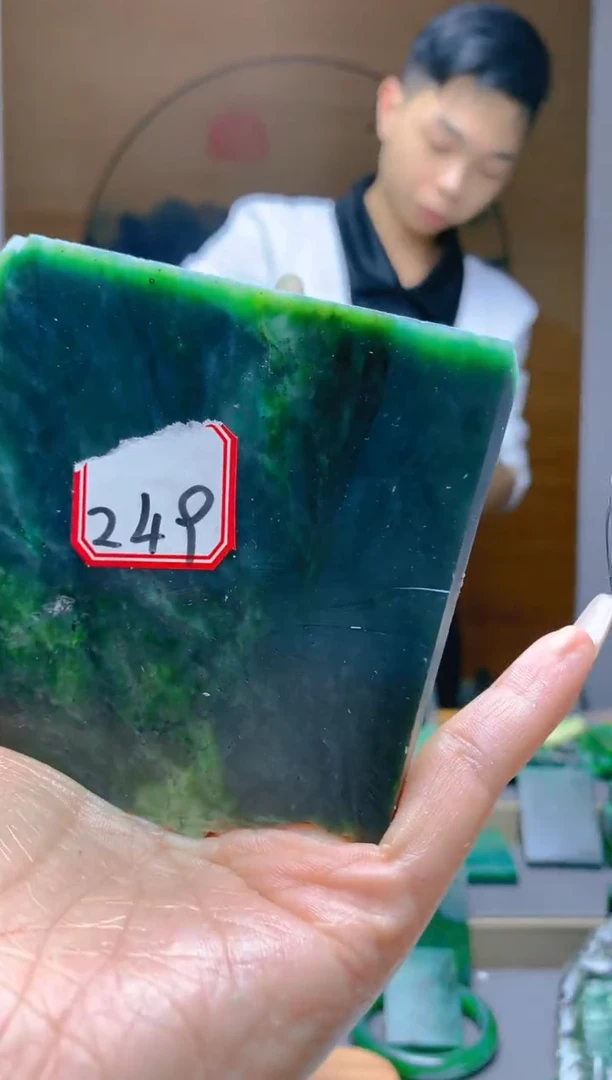 【闪购商品】和田玉（碧玉）珠宝半成品未镶嵌1