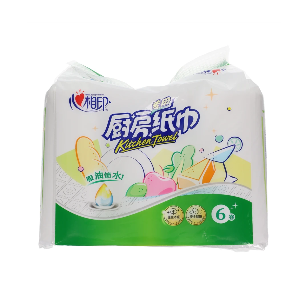 心相印厨房纸巾6卷 225mm*225mm