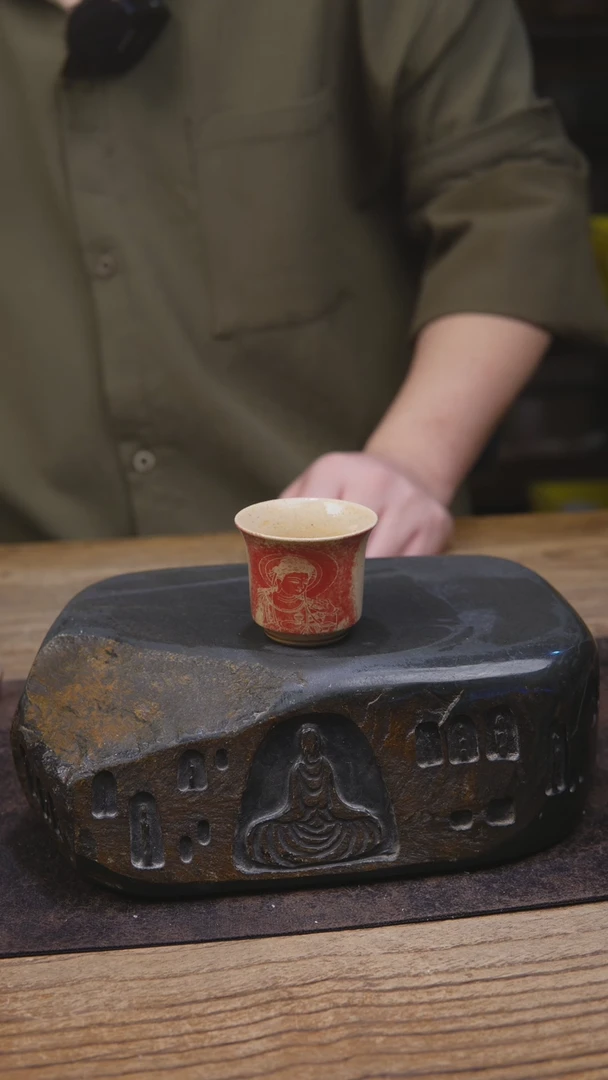 龙女礼佛图小小杯