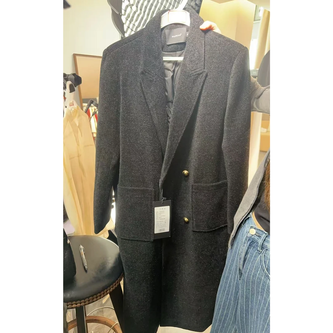 【熙木】 秋冬轻奢高端羽绒大衣外套3DWBS2633