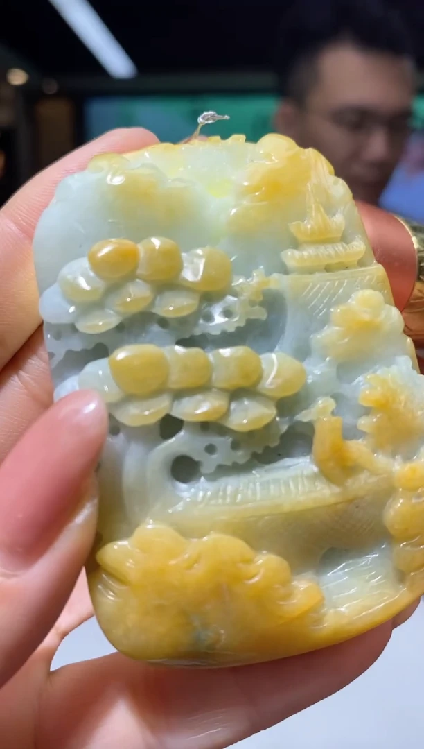 颈饰未镶嵌翡翠34489