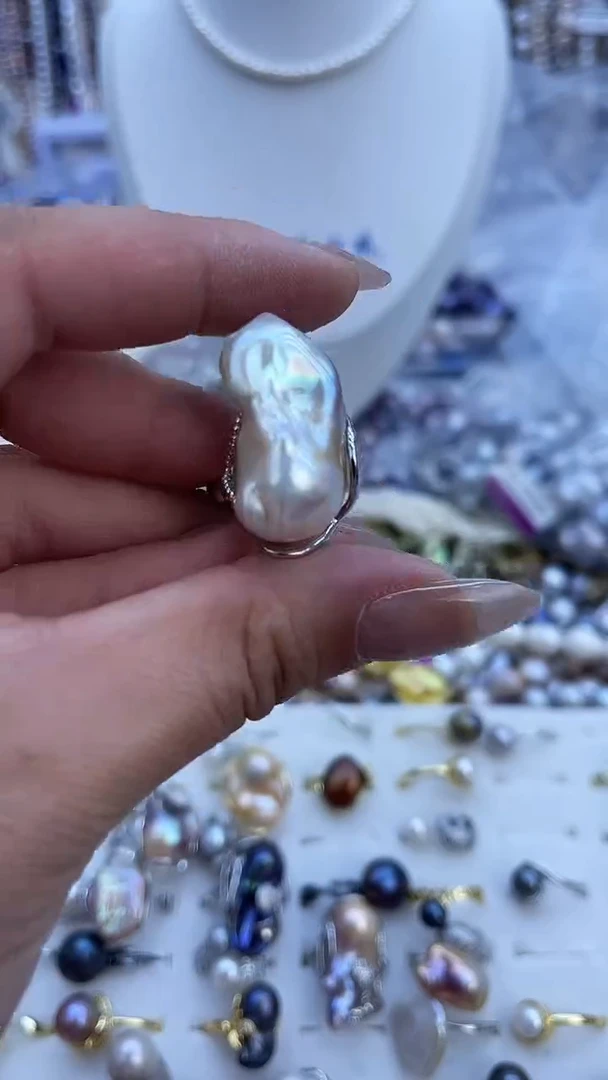 【闪购商品】淡水珍珠戒指未镶嵌227