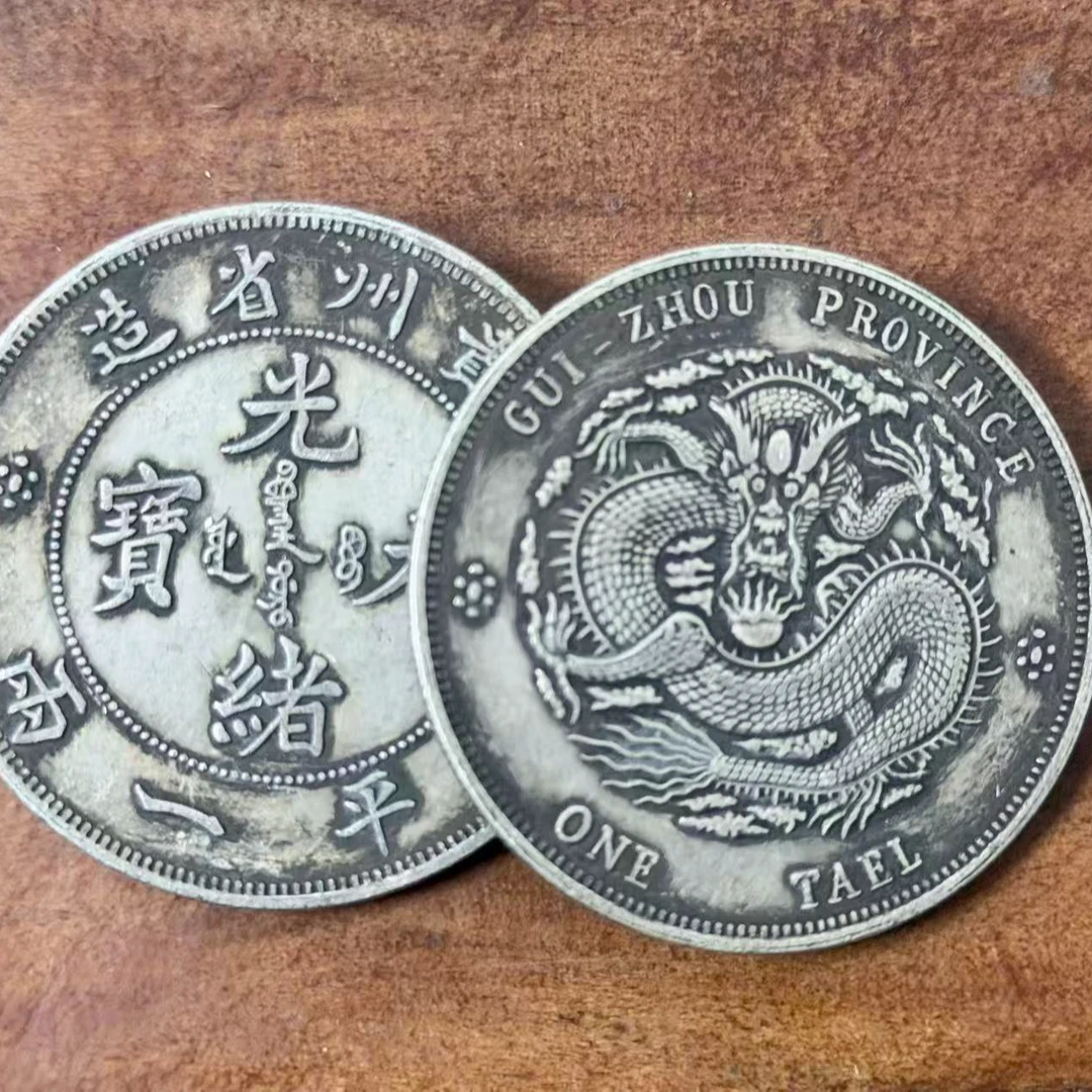 T29-精选手工复制仿古铜银复古纪念工艺摆件