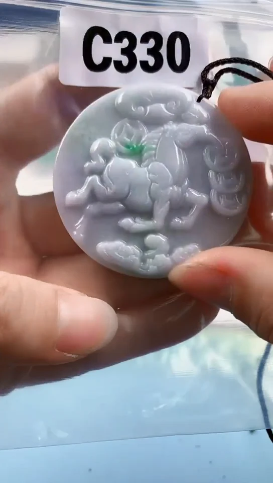 翡翠未镶嵌颈饰天然翡翠吊坠挂件