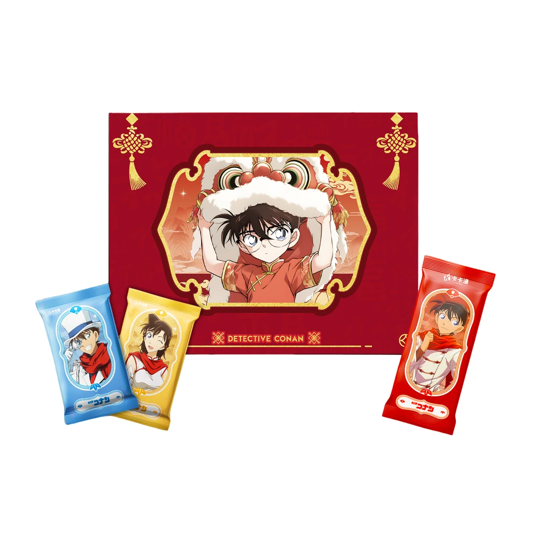 【卡卡漫】名侦探柯南第四弹新年迎春集换式卡牌（鸭鸭代拆）
