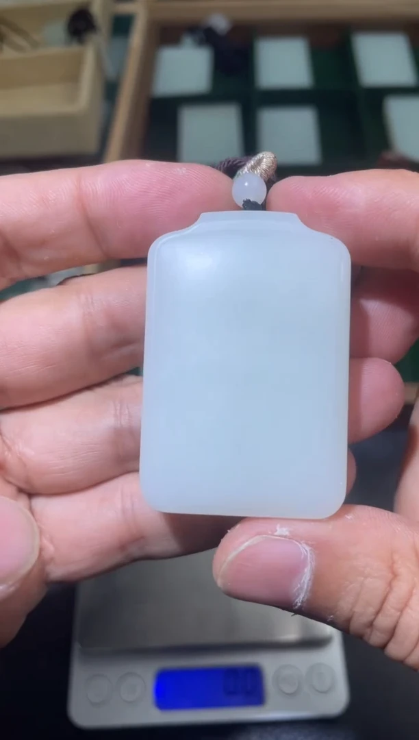 定制和田玉平安牌