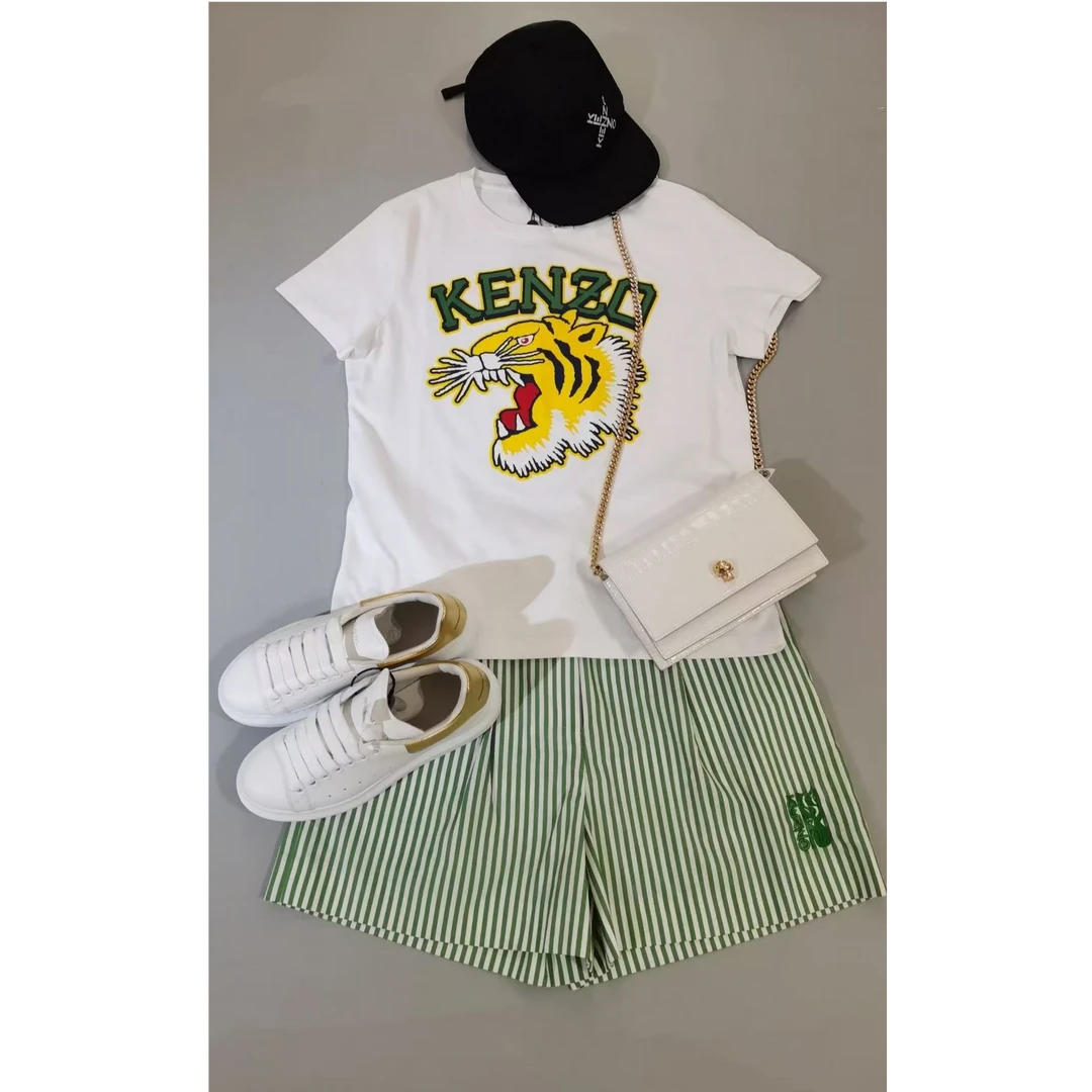 未使用 KENZO/肯佐 双双臻选/na00222/肯佐短袖/m码