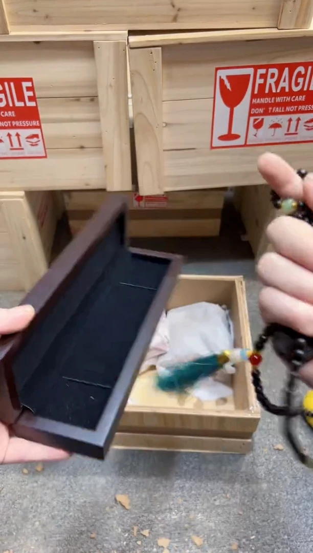 陈氏文玩云仓木制类手串无礼盒SP212