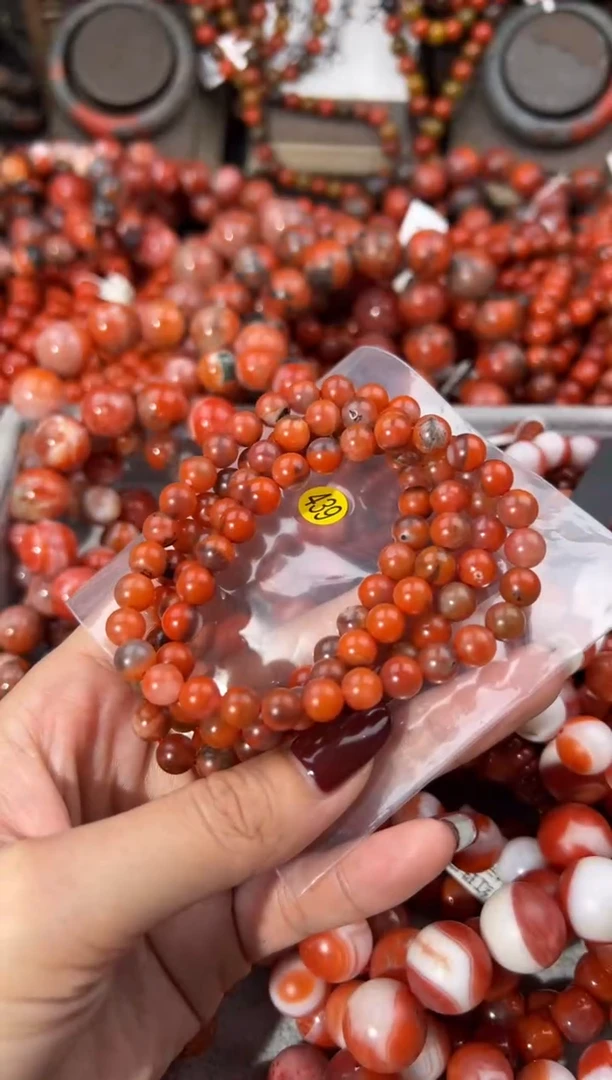 未镶嵌手串南红玛瑙7+