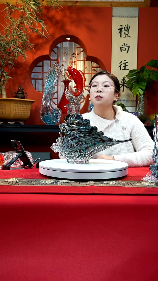 手工艺品琉璃海螺