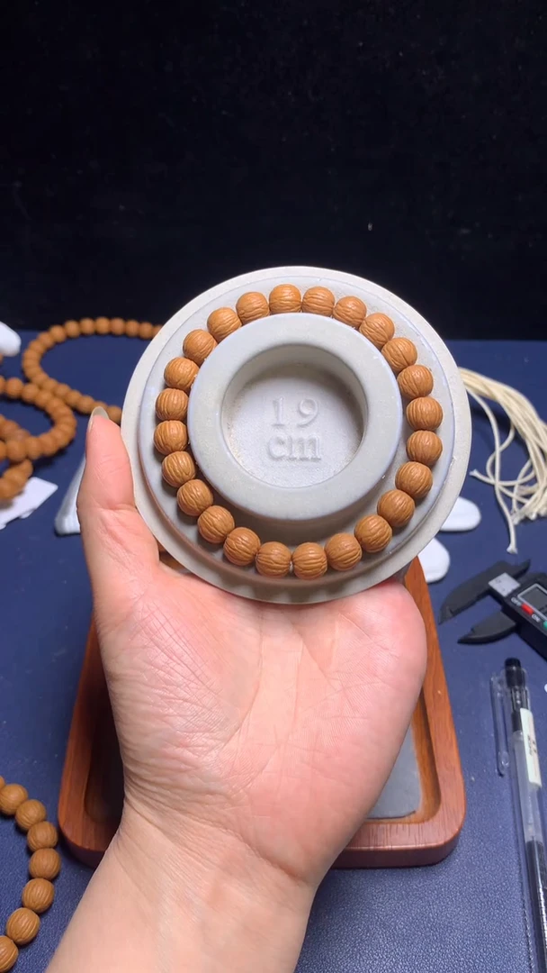 猴头核桃手串10精修凤羽