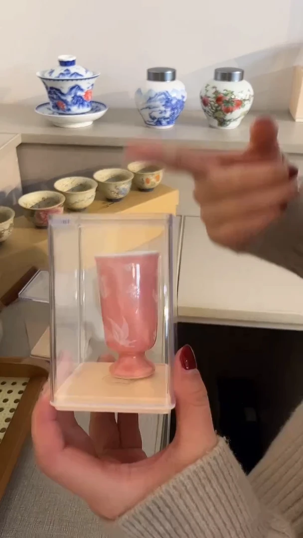 景德镇高温瓷闻香杯