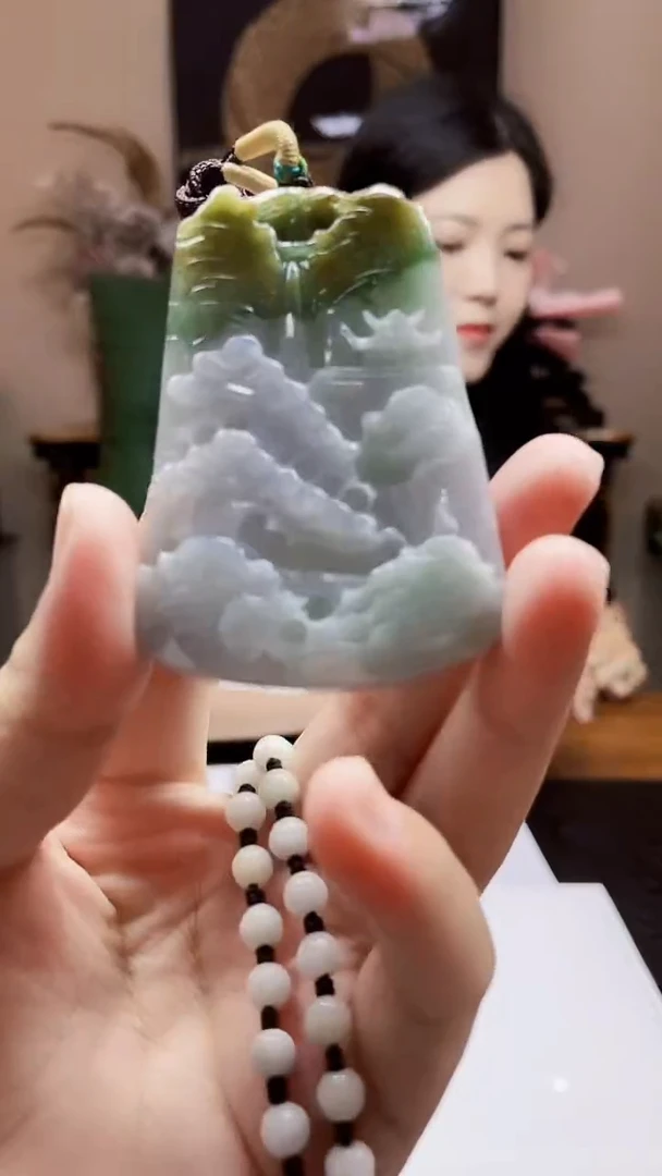 未镶嵌定制翡翠吊坠17