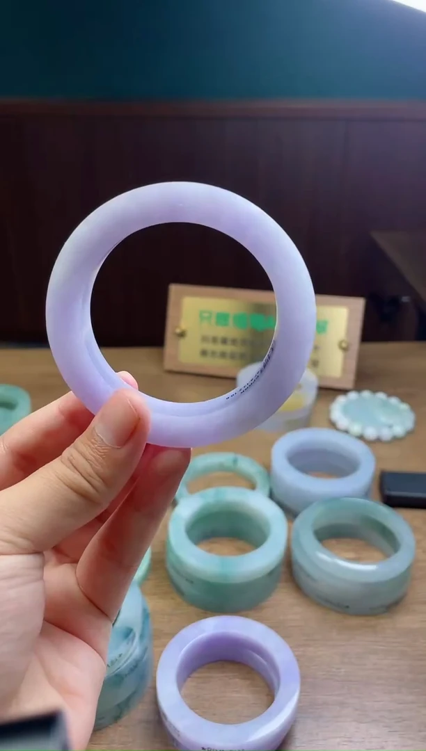 未镶嵌手镯定制翡翠丹*D
