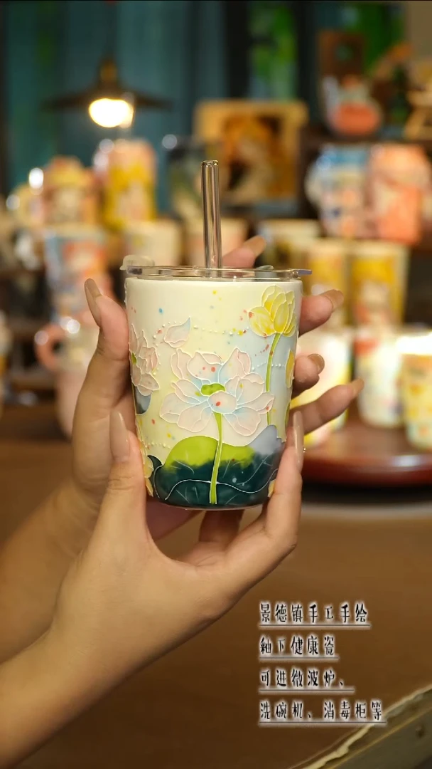 景德镇手工手绘陶瓷A157