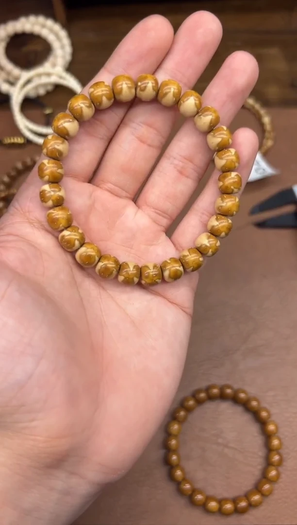 手串紫金鼠鬼脸实心95