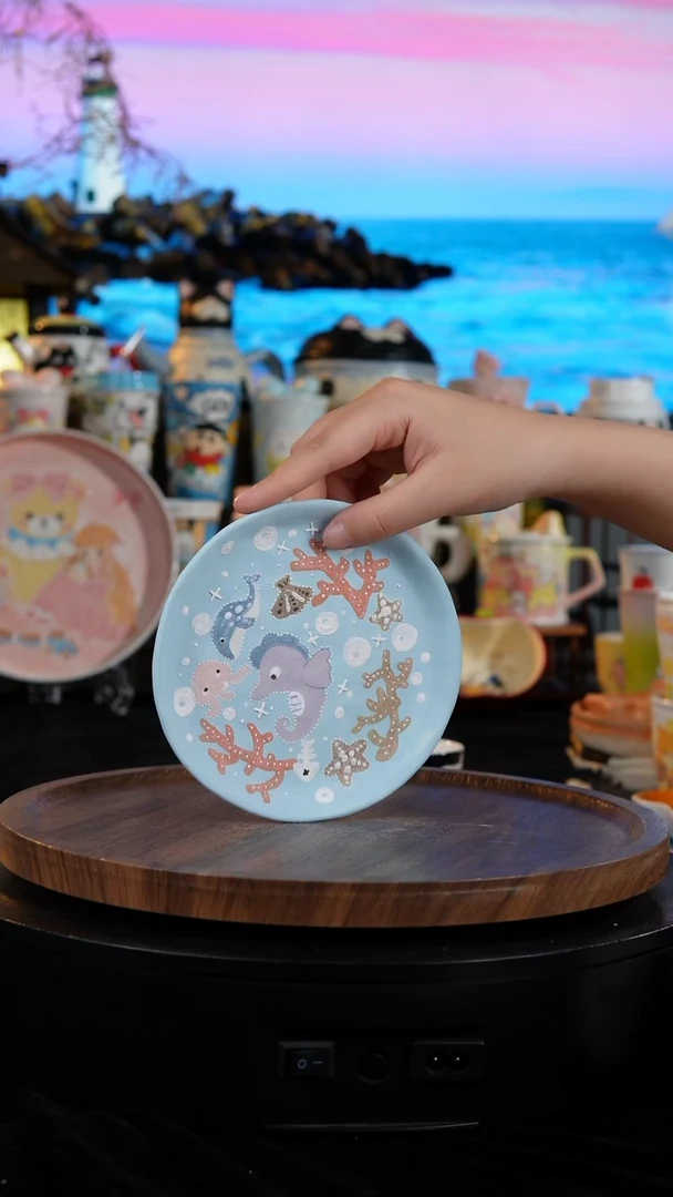 陶瓷便携款景德镇手工手绘陶瓷