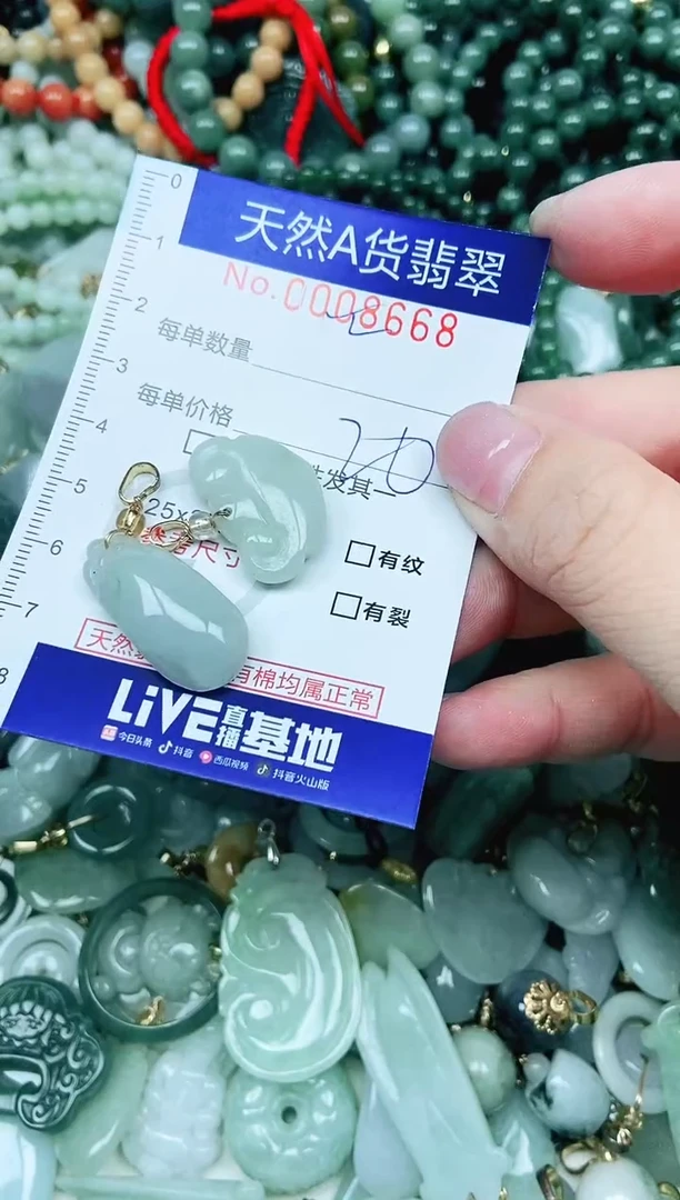 【闪购商品】翡翠吊坠(不含链)未镶嵌翡翠