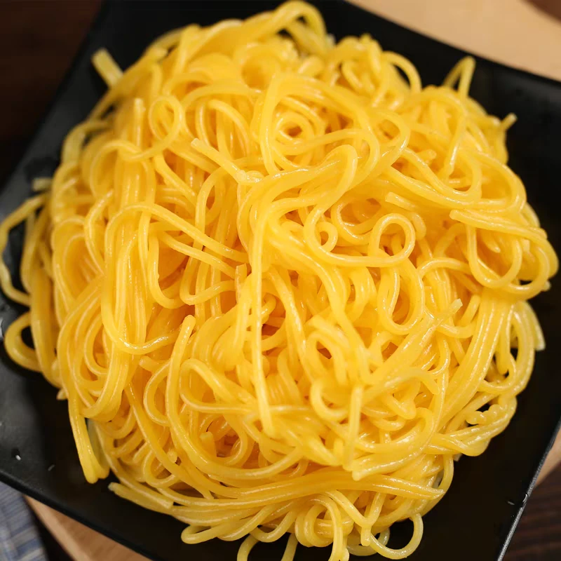 东北榆树特产玉米面条真空包装低脂粗粮营养均衡