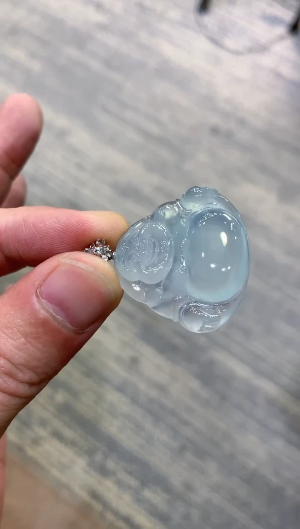 颈饰未镶嵌翡翠天然A货翡翠