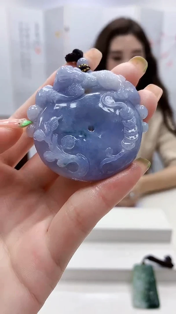 未镶嵌定制翡翠4829ry-毛货挂件10