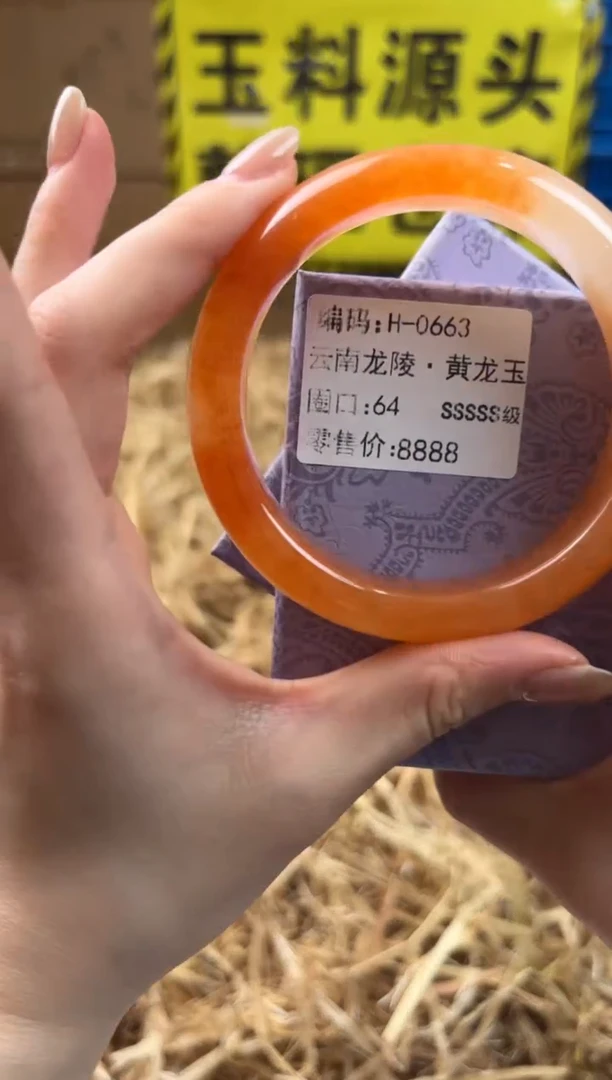 未镶嵌手镯石英质玉H-0663
