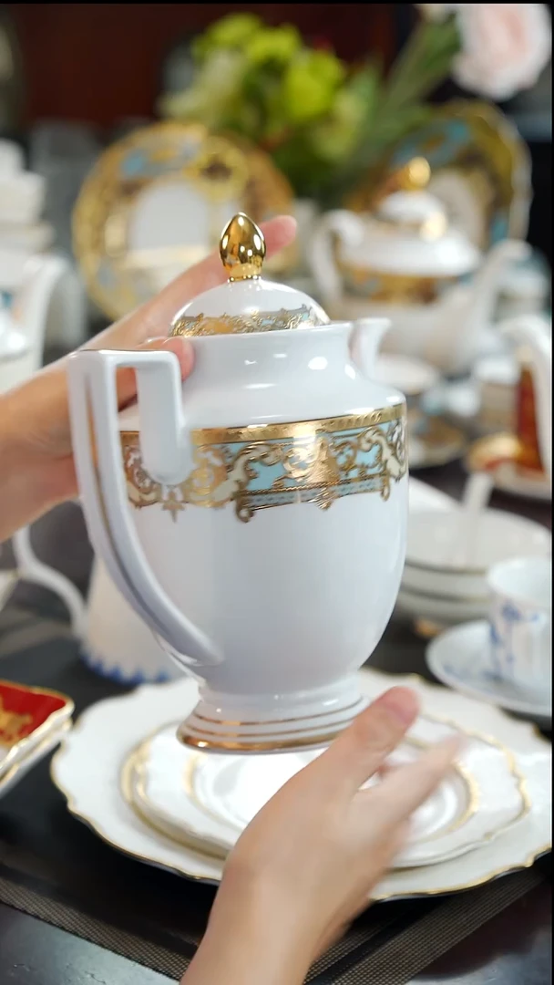 瓷片茶壶1个 福利款