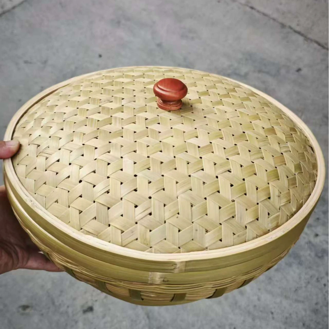 纯手工竹编精品馍框