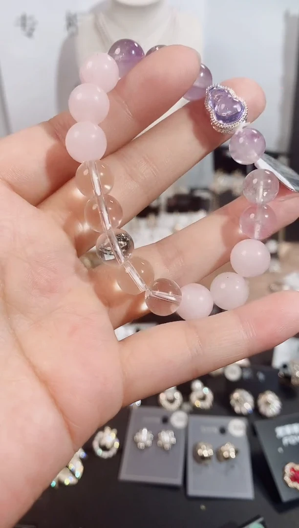 铜合金无925银手链7200