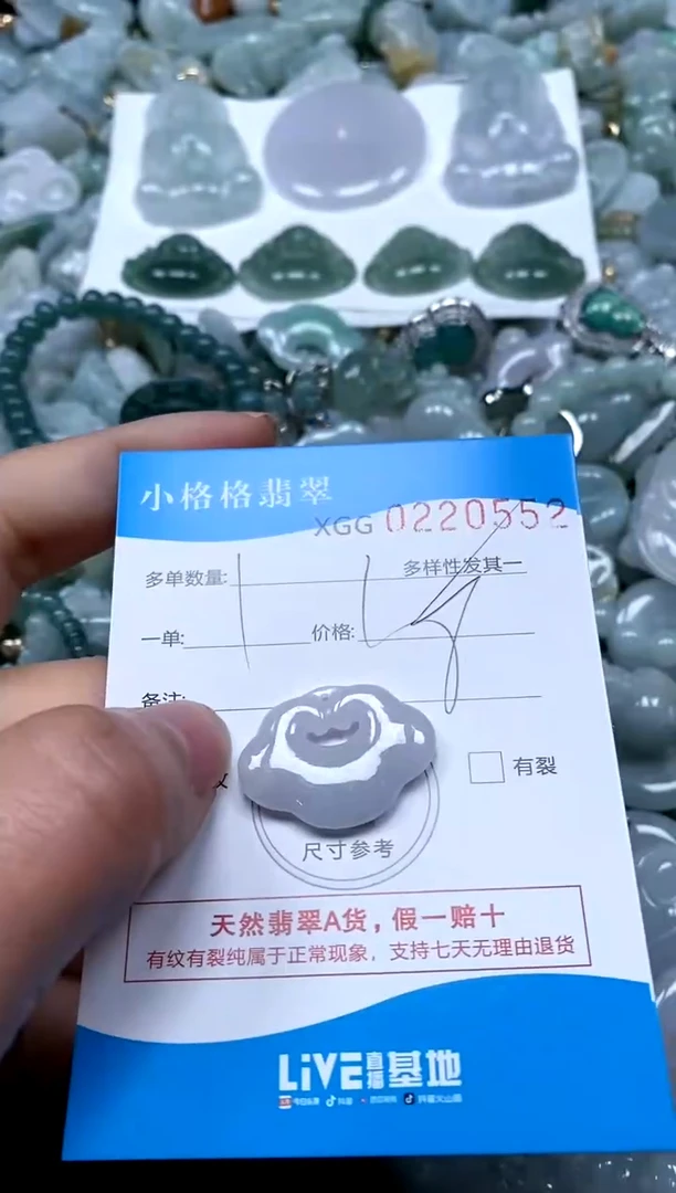 【闪购商品】翡翠颈饰未镶嵌闪购商品0220552