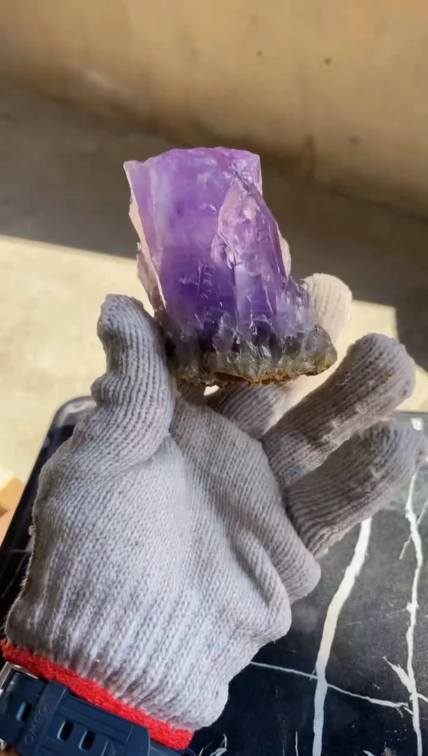 【闪购商品】水晶原石未镶嵌天然紫水晶原石摆件