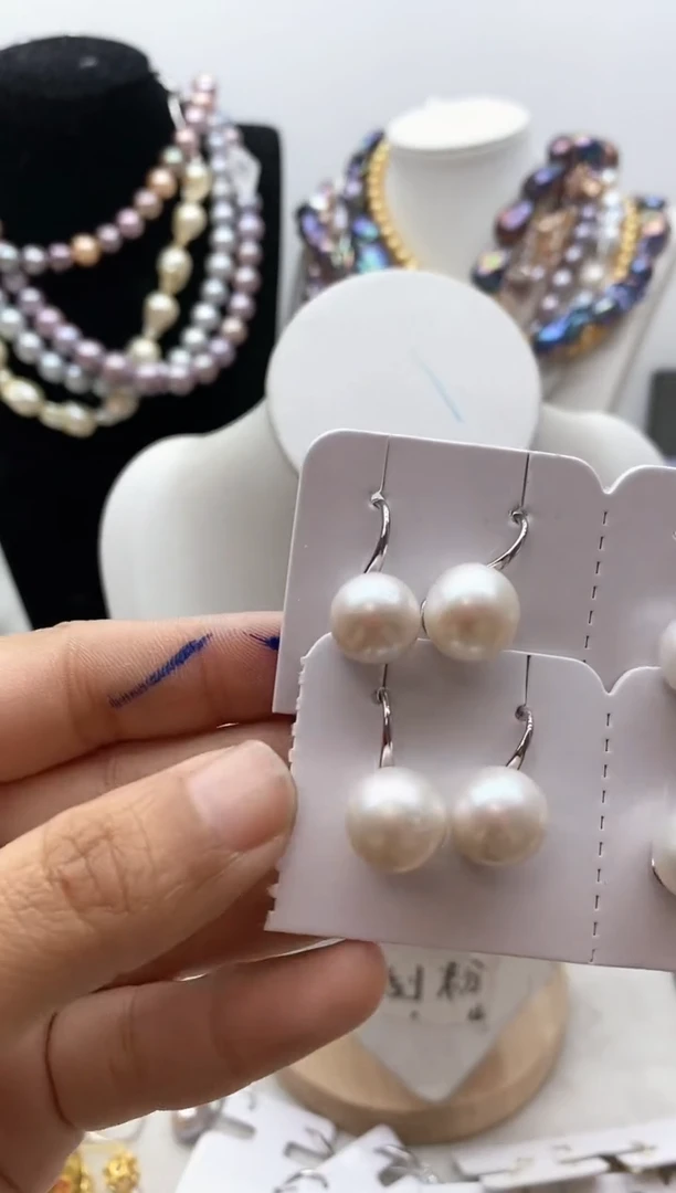 【闪购商品】淡水珍珠颈饰钛钢62