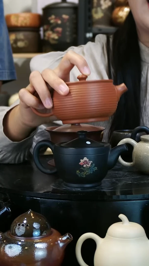 壶两只31.32-微瑕  苏橙茶周边.