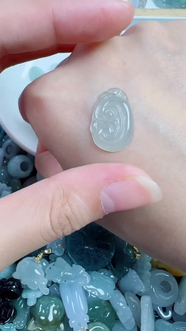 散珠翡翠516号链接，A货翡翠