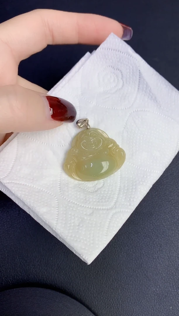 颈饰未镶嵌翡翠缅甸天然翡翠A货